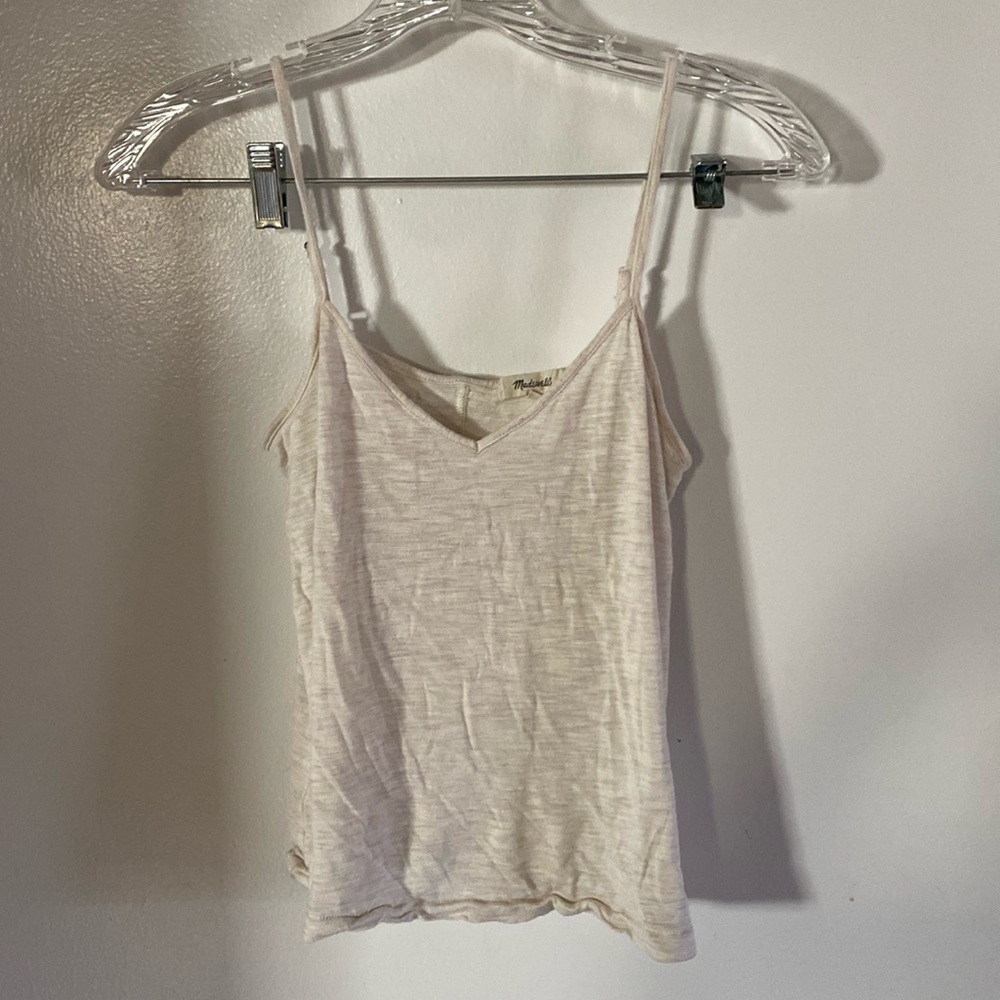 Madewell Anthem Crop Cami Size Small
